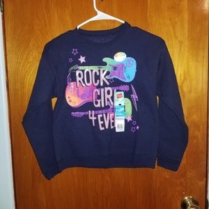 NWT Rock Girl 4 Ever Hanes Sweatshirt